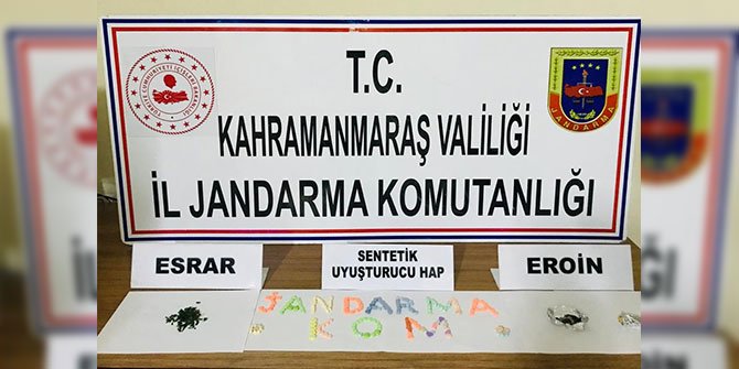 Kahramanmaraş'ta uyuşturucu operasyonu: 7 gözaltı