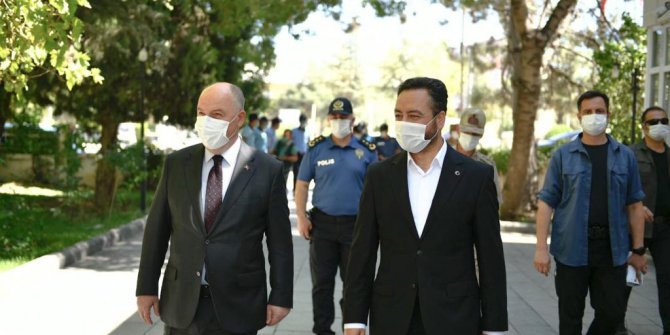 Vali Ömer Faruk Coşkun Elbistan İlçemizi Ziyaret Etti