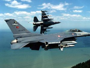 F-16'LAR IŞİD MEVZİLERİNİ BOMBALADI