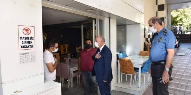 Vali Çoşkun'un kontrollü sosyal hayat ziyaretleri devam ediyor