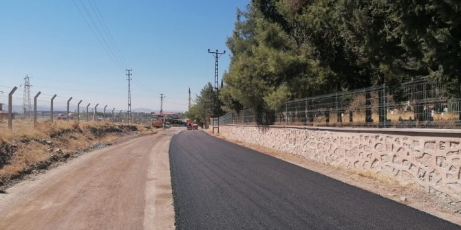 Abdulhamithan Bulvarı’na sıcak asfalt