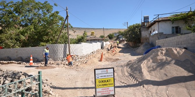 Evri Mahallesinde içme suyu çalışmaları tamamlandı