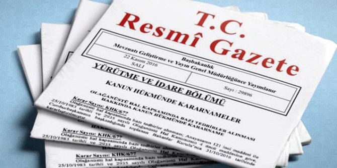 25 Ağustos 2020 Resmi Gazete yayımlandı! Kaymakam adaylığı sınav ilanı Resmi Gazete'de