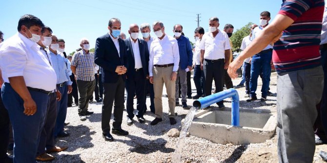 Şahinkayası'nda içme suyu çalışmalarında sona gelindi