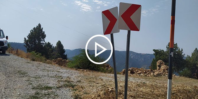 Trafik Levhalarının onarımını KMBB yapıyor