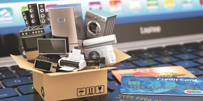 İlk 6 aylık online alışverişe teknoloji ürünleri damga vurdu