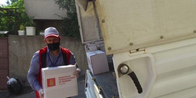 Gıda kolileri ihtiyaç sahiplerine ulaştırıldı