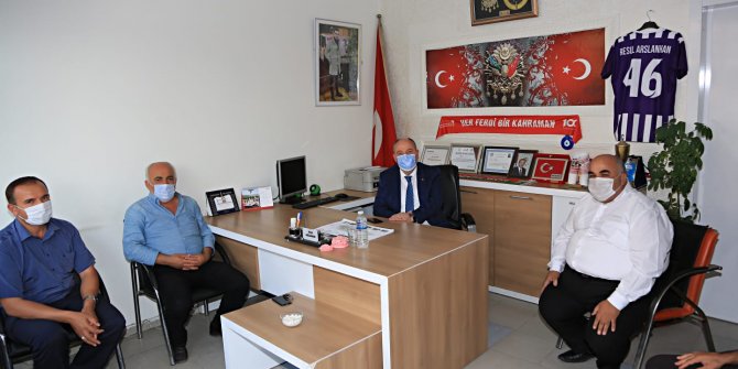 Vali Coşkun’dan Dulkadiroğlu Muhtarlar Derneğine ziyaret