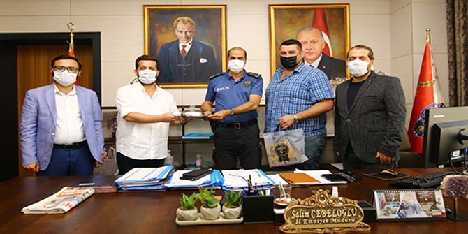 Başkan Büyükdereli'den İl Emniyet Müdürü Cebeloğlu'na Ziyaret