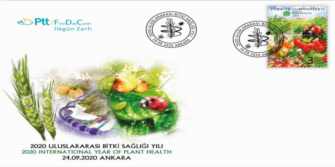PTT'den "2020 Uluslararası Bitki Sağlığı Yılı" konulu anma pulu