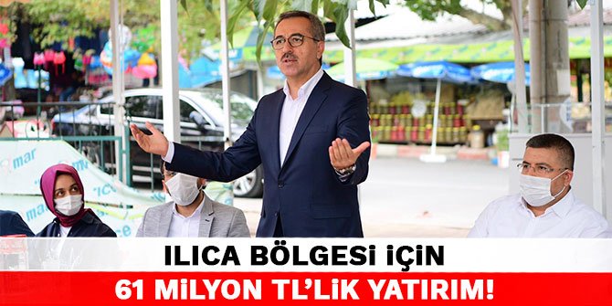Kahramanmaraş Ilıca Bölgesi için 61 milyon TL’lik yatırım