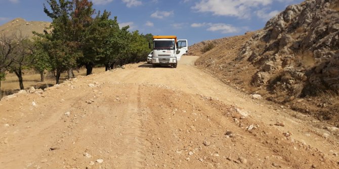 Kahramanmaraş'ta o yol bakıma alındı