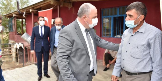 Vali Coşkun'dan Şehit Gündeş'in ailesine ziyaret