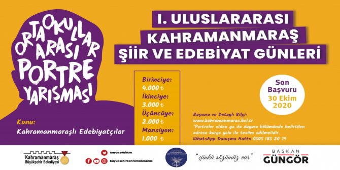 Kahramanmaraş'ta yarışma başvuruları sürüyor