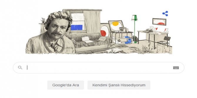 Google'dan Oğuz Atay'a özel Doodle (Oğuz Atay Kimdir?)