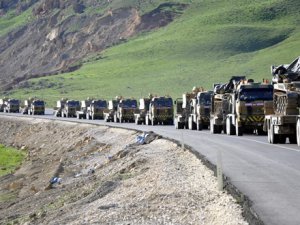 SINIRA TANK SEVKİYATI