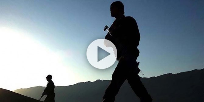 Taciz ateşi açan teröristler öldürüldü