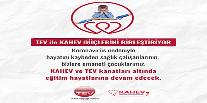 TEV ve KAHEV güçlerini birleştiriyor