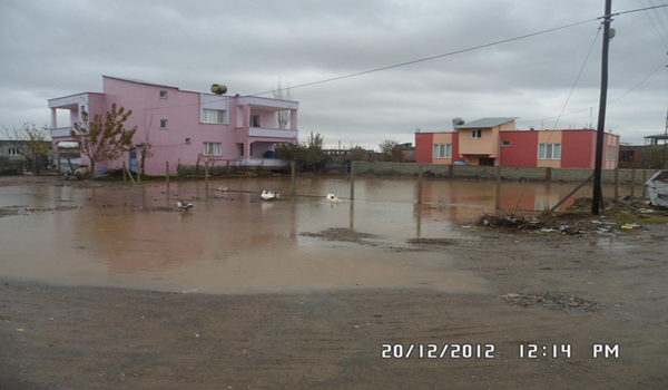 BEYOĞLU BELDESİ, YAĞIŞLARDAN ETKİLENDİ