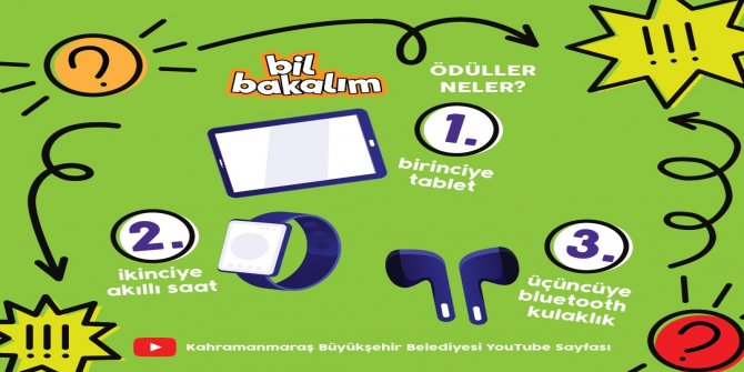 Ödüllü Yarışma “Bil Bakalım” devam ediyor