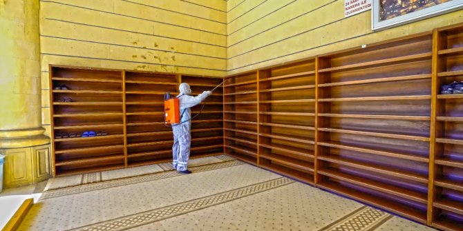 Kahramanmaraş'ta camiiler bayram namazına hazır