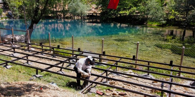 Yeşilgöz ziyaretçilerine hazırlanıyor