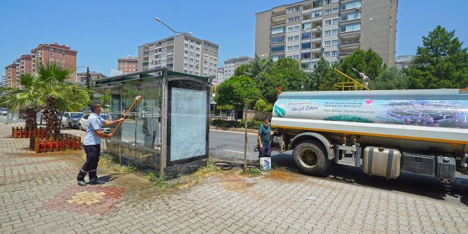 Kahramanmaraş'ta ulaşım ortak alanları arındırılıyor