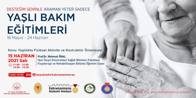 Prof. Ünal’la Yaşlılıkta Fiziksel Aktivite ve Kontraktürlerin Önlenmesi