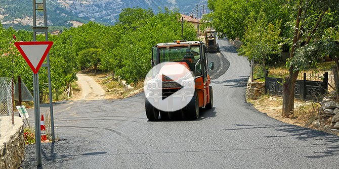 Yeşilgöz’ün yolu da yenileniyor