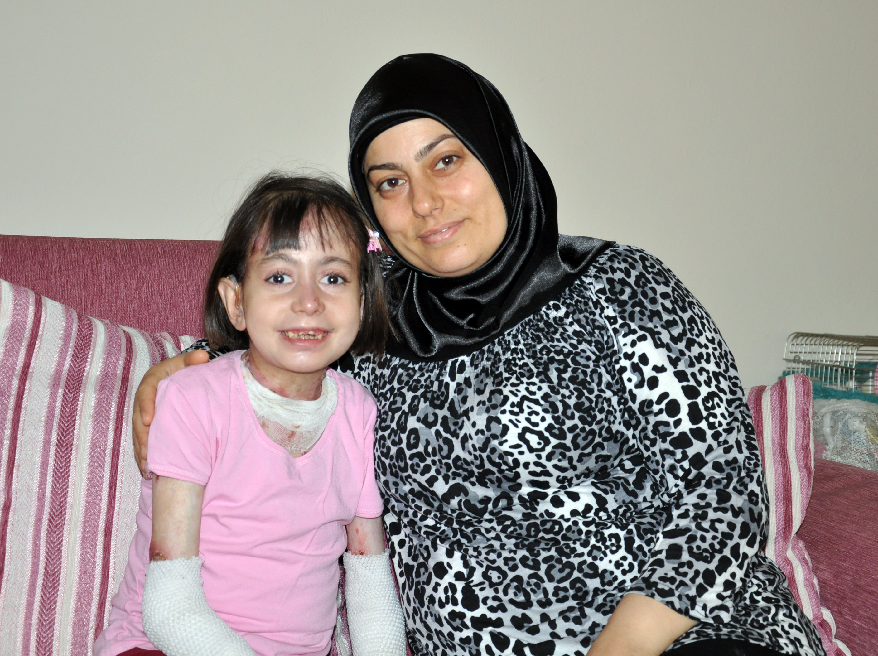 MİNİK ALMİNA’YA DEVLETİN ŞEFKAT ELİ UZANDI