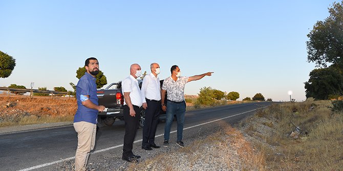 Başkan Okay, çalışmaları yerinde inceledi