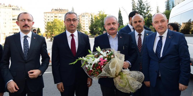 TBMM Başkanı ve Ticaret Bakanı’ndan Başkan Güngör’e ziyaret