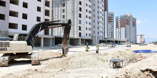 Gedemen Mahallesindeki içme suyu hattı çalışmaları tamamlandı