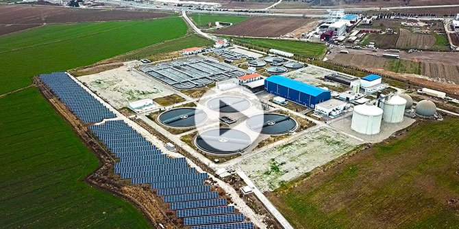 Kahramanmaraş'ta arıtmanın enerjisi yenilenebilir kaynaklardan sağlanıyor