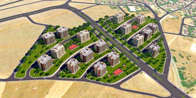 Kahramanmaraş'ta 150 Milyon TL’lik projede 550 konut