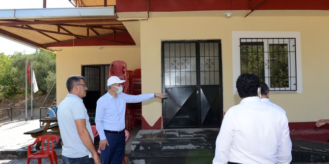 Başkan Okay Gafarlı Mahallesinde incelemelerde bulundu