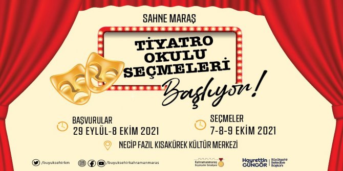 Kahramanmaraş sahneleri yeni oyuncularını arıyor!