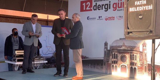 Fatih’teki Uluslararası Dergi Günlerinde özel ödül Büyükşehir’in oldu