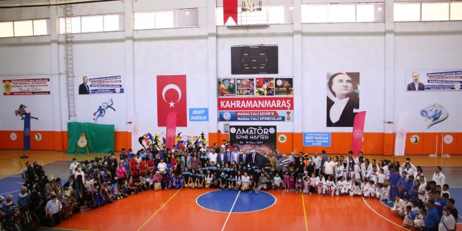 Amatör Spor Haftası Kahramanmaraş'ta törenle başladı