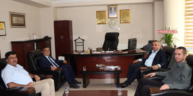 Dulkadiroğlu Müftüsü Canpolat’a ‘hayırlı olsun’ ziyaretleri