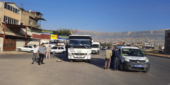 Kahramanmaraş’ta trafik kazası: 1 yaralı
