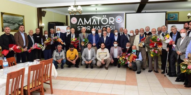 Kahramanmaraş'ta 70 yaş üstü sporculara "Vefa Gecesi"