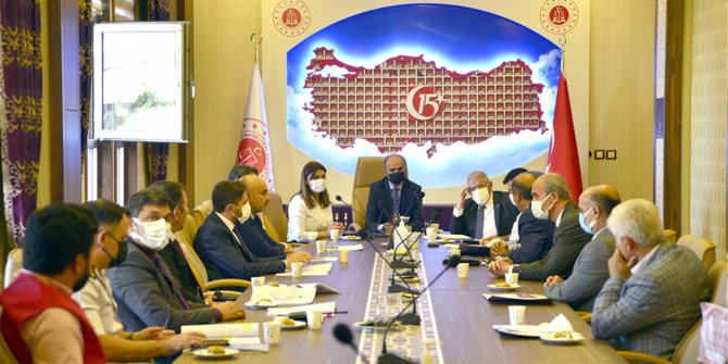 Kahramanmaraş Adliyesi'nde Adli Destek Ve Mağdur Hizmetleri Koordinasyon Kurulu Toplantısı yapıldı