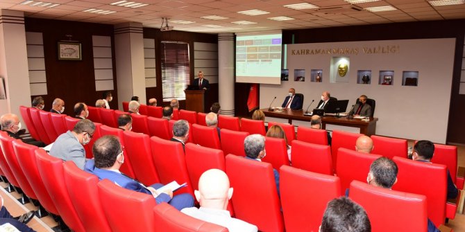 Kahramanmaraş'ta il koordinasyon kurulu toplantısı yapıldı