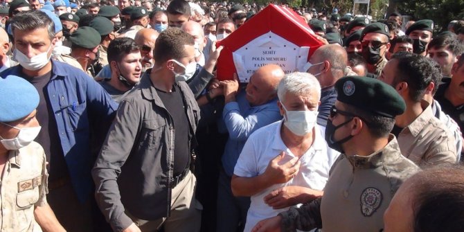 Adıyaman şehidine son görev