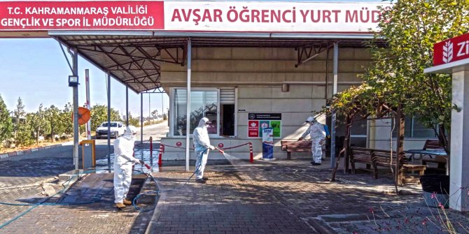 Avşar Yurdu’nda dezenfekte çalışması gerçekleştirildi