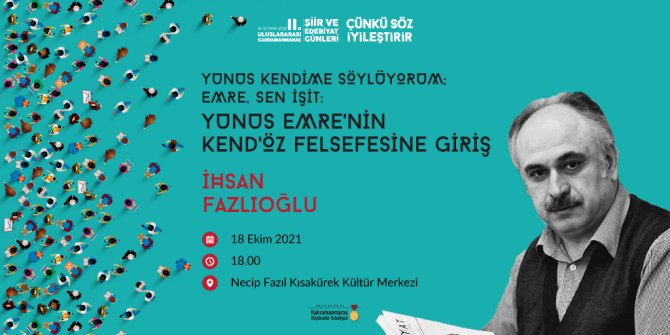 Şiir ve Edebiyat Günleri 7 etkinlikle birden başlıyor!