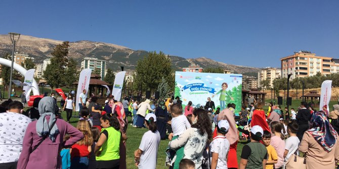 Kahramanmaraş’ta çocuklar doğa etkinliğinde buluştu