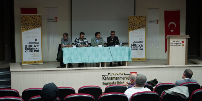 Kahramanmaraş'ta Türkçe’nin Haritası Yunus Emre’yi anlattılar