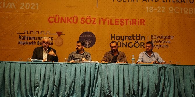 Kahramanmaraş'ta üç şair modern şiirin doğasını anlattı